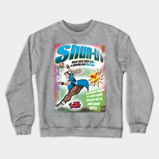 Silly Services 3-Butt butt golf Crewneck Sweatshirt